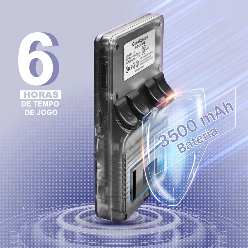 Console Portátil + de 15.000 Jogos Tela HD IPS