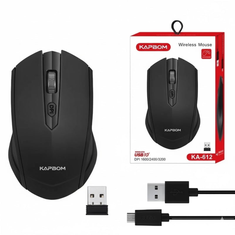 Mouse Sem Fio Recarregável